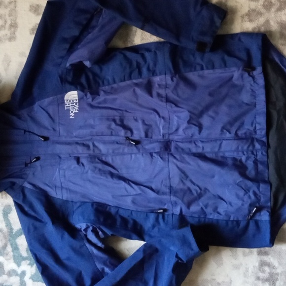 The North Face Women's Vtg Summit Series Gore-Tex Jacket Medium Blue Waterproof - Picture 3 of 7